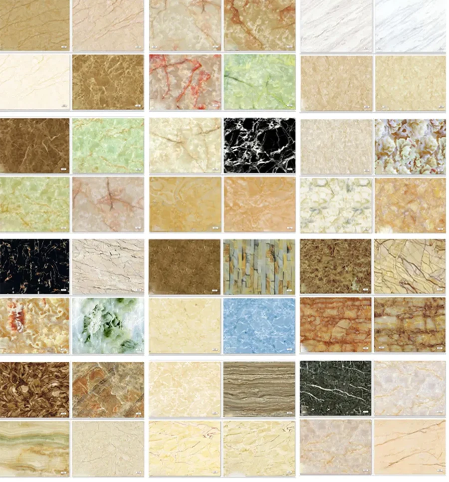 Marbling Plastic Hot stamping PVC Ceiling Panel