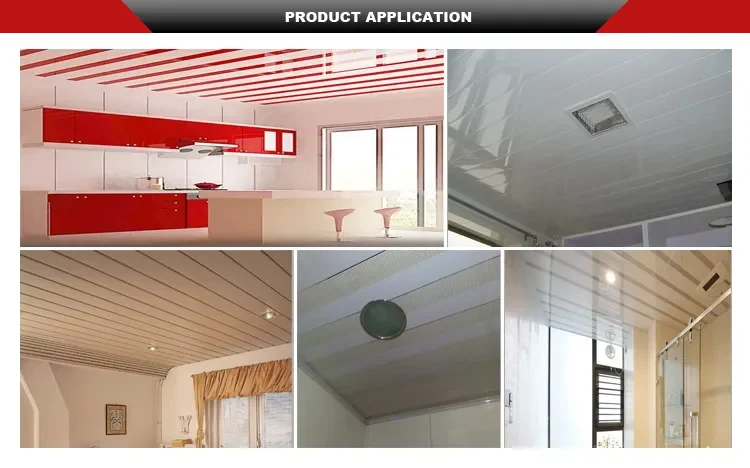 Indoor Waterproof Laminated PVC Ceiling Panel