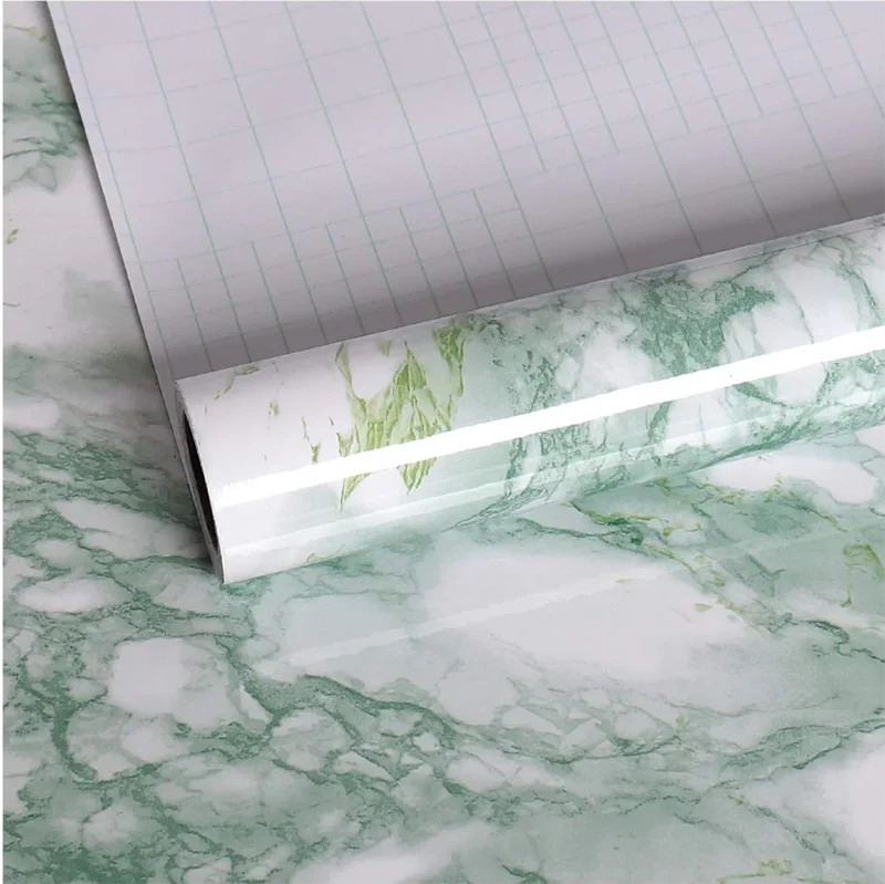 Self-adhesive Marble Textured Decorative Wallpaper