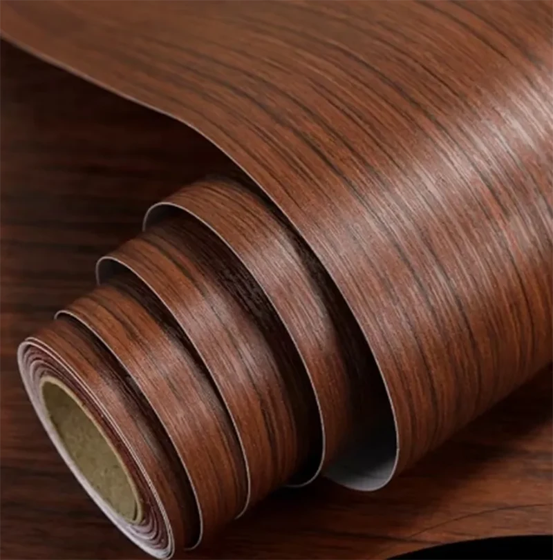 Self-adhesive Wood Textured Decorative Wallpaper